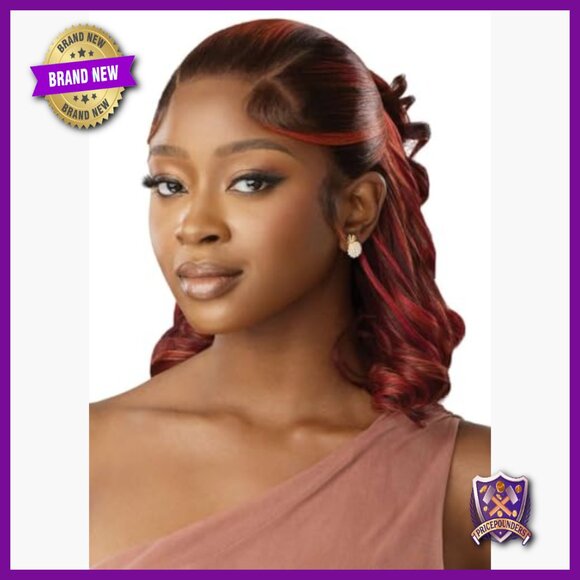 Synthetic Lace Front Wig 13x4 Glueless Pre-Plucked Hairline Wavy main image 4